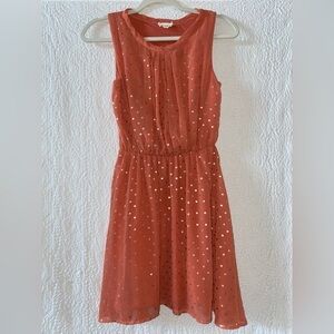 Maison Jules Polka Dot  Fit & Flare Mini dress
